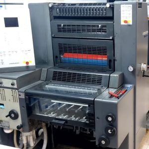 Máquina de impresión de papel offset Heidelberg printmaster - Maquinaria Gráfica Montijo