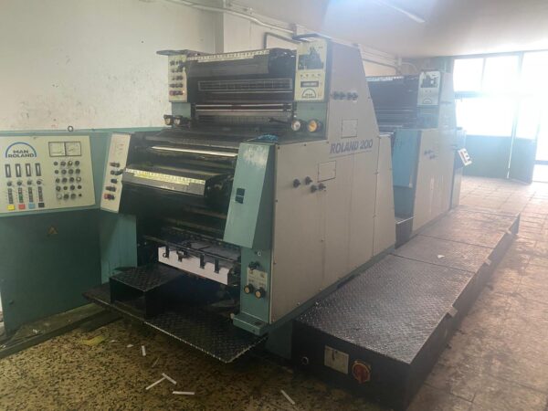 Roland 200 - 4 colores - Maquinaria Gráfica Montijo