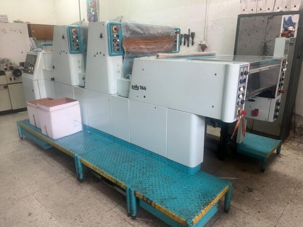 maquina de impresión offset Polly - Maquinaria Gráfica Montijo