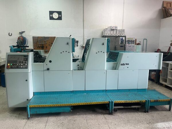 maquina de impresión offset Polly - Maquinaria Gráfica Montijo