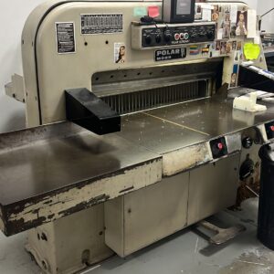 GUILLOTINA POLAR 107 EL - Maquinaria Gráfica Montijo