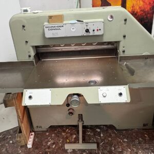 guillotina de papel schneider- maquinaria Grafica Montijo