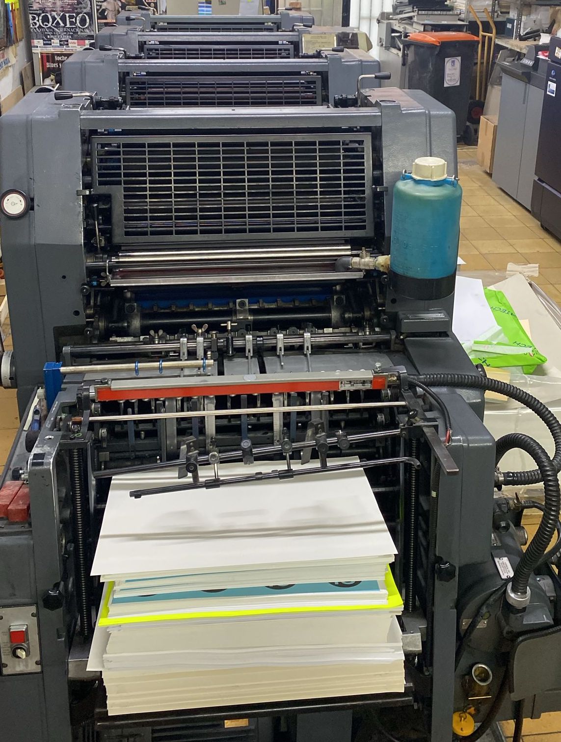 HEIDELBERG GTO 4 COLORES - Maquinaria Gráfica Montijo HEIDELBERG GTO 4 COLORES - Maquinaria Gráfica Montijo