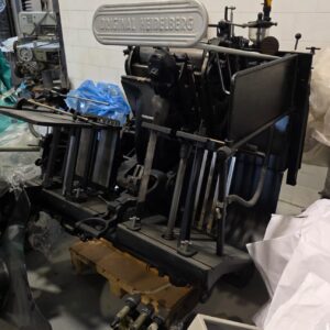 troqueladora heidelberg aspas doble folio -maquinaria gráfica montijo