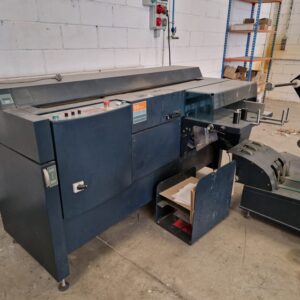 ENCUADERNADORA FORRADORA DE COLA CP BOUR - Maquinaria Gráfica Montijo