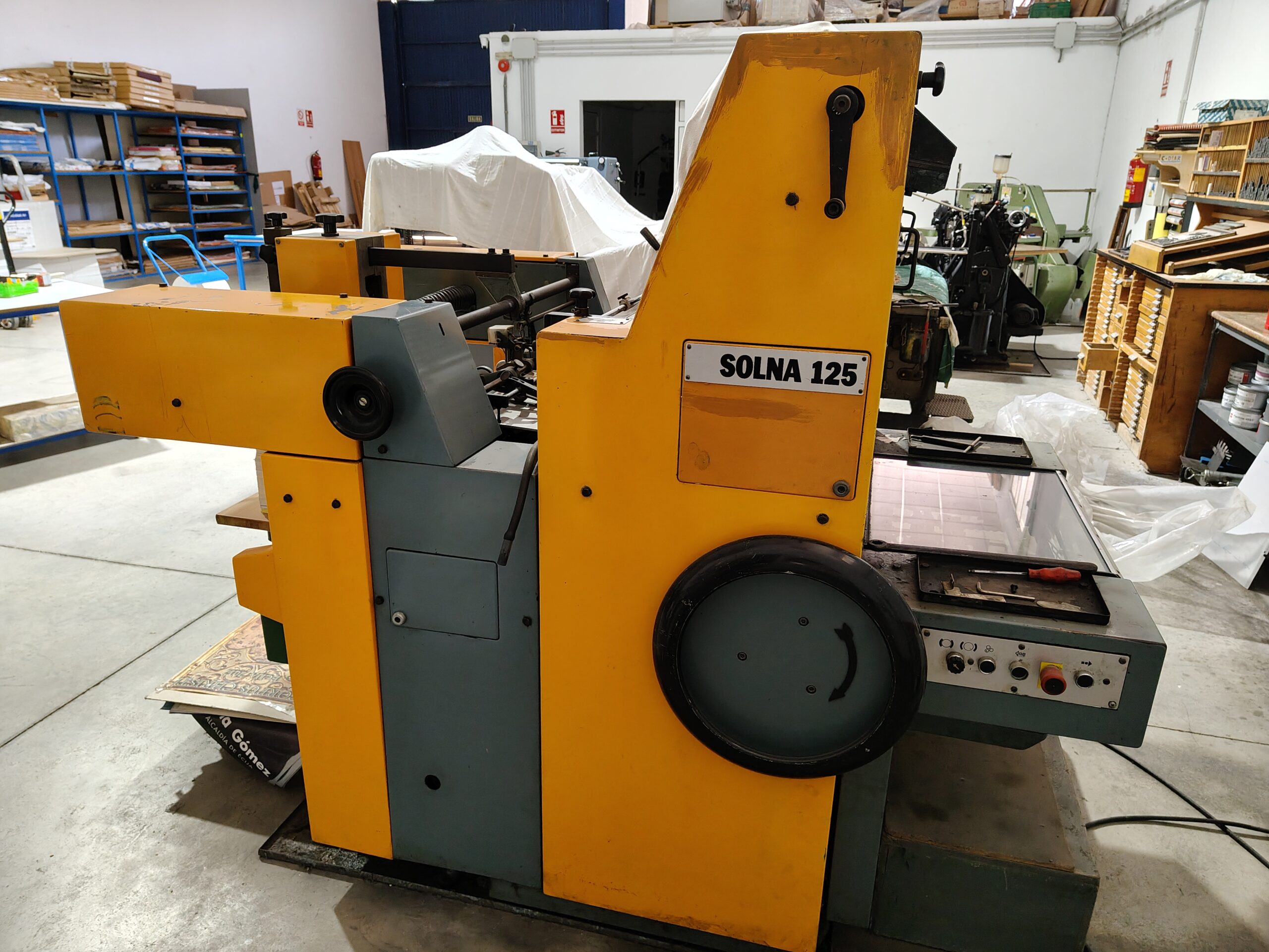 solna 125 -Maquinaria Gráfica Montijo