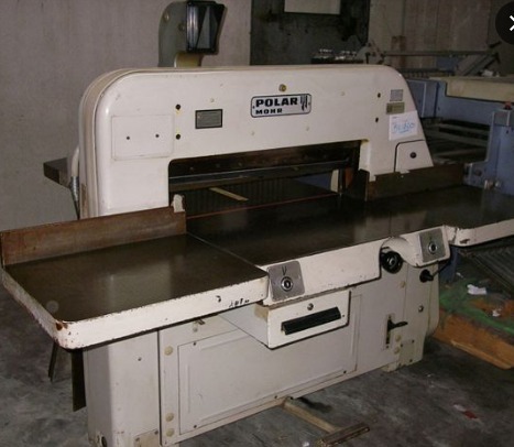 guillotina de papel Polar 82 - Maquinaria Gráfica Montijo