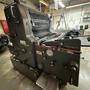 máquina de impresión offset Heidelberg MO - Maquinaria Gráfica Montijo
