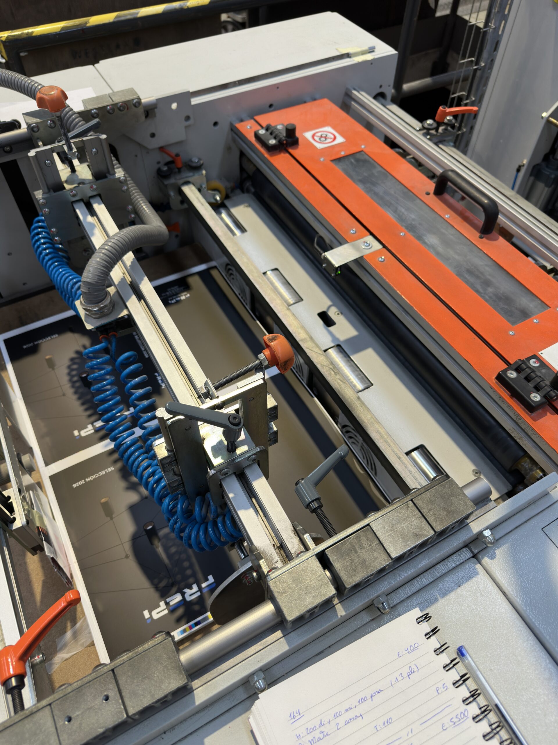 Plastificadora Falcon - Maquinaria Gráfica Montijo