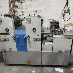 Máquina de impresión offset Ryobi 2 colores - Maquinaria Gráfica Montijo