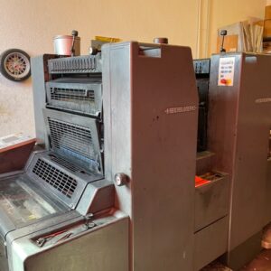 Máquina de impresión offset Heidelberg Speed Master 52. - Maquinaria Gráfica Montijo