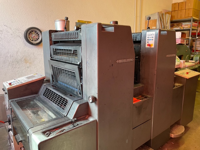 Máquina de impresión offset Heidelberg Speed Master 52. - Maquinaria Gráfica Montijo