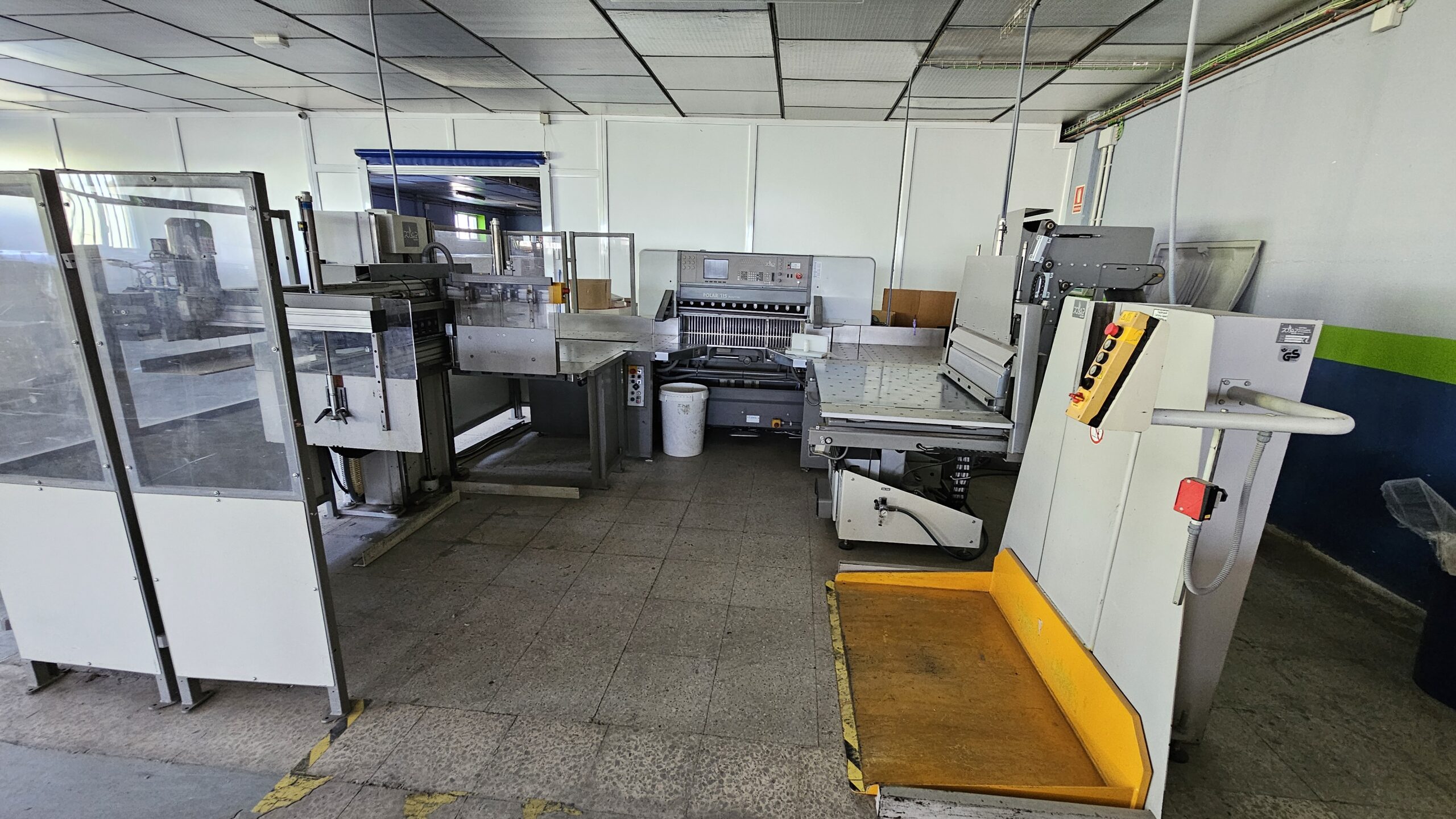 Guillotina Polar 115 - Maquinaria Gráfica Montijo